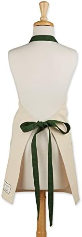 DII Women's Pantry Style Apron Collection Large Pockets, Adjustable with Long Waist Ties - Image 2