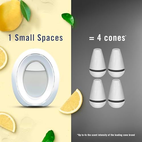 Febreze Small Spaces Air Freshener, Odor-Fighting, Plug In Alternative, Air Fresheners for Home and Bathroom and Kitchen, Closet Air Fresheners, Kitchen Odor Fighter Scent, 4 Count - Image 5