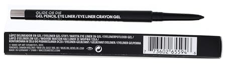 M.A.C. Colour Excess Gel Pencil Eye Liner - Glide or Die (Carbon black) - Image 2