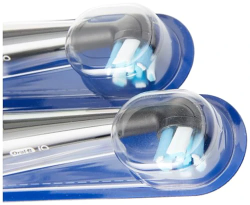 Oral-B iO Ultimate Cleaning Electric Toothbrush Heads, 8 Pieces, Ultimate Tooth Cleaning, Toothbrush Attachment for Oral-B Toothbrushes, Letterbox Enabled Packaging, Black - Image 3