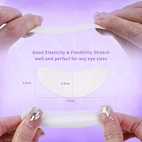VEYES INC 50 Pairs 100% Natural Aloe Extract Under Eye Gel Pads Hydrogel Eye Patch For Eyelash Extension Lint Free Lash Extension Supplies & Beauty Tools - Image 4