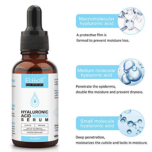 Anti Aging Vitamin C Serum Hyaluronic Acid Serum Set - with Hyaluronic Acid, Skin Care Set Boost Skin Collagen,Hydrate & Plump Skin, Anti Aging & Wrinkle Facial Serum - Image 7