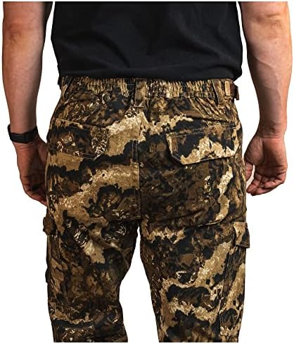 HOT SHOT Men’s Camo Performance Pant, Multi-Pocket Adjustable Waist Pants, Comfortable Year-Round Deer Hunting Gear for Men - Image 6