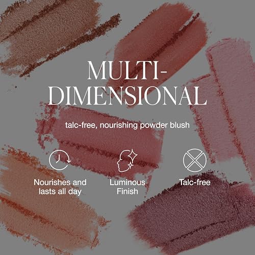 RMS Beauty ReDimension Hydra Powder Blush - Powder Gel Blush for Cheeks, Blush Cream, Cream Blush Makeup Shimmer Blush Powder Cheek Tint, Face Blushes - Image 3