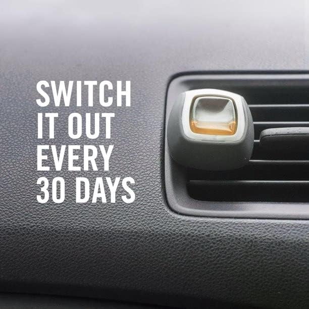 Febreze Car Vent Clip Air Freshener, Odor Eliminator for Up to 30 Days Freshness, 2 Clips (Fresh Leaves) - Image 6