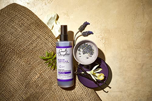 Carol’s Daughter Black Vanilla Curly Hair Sulfate Free Shampoo, Conditioner and Leave In Spray Set for Dry, Damaged Natural Hair, Hydrating Hair Care Kit – Made with Shea Butter, Aloe & Rosemary - Image 6