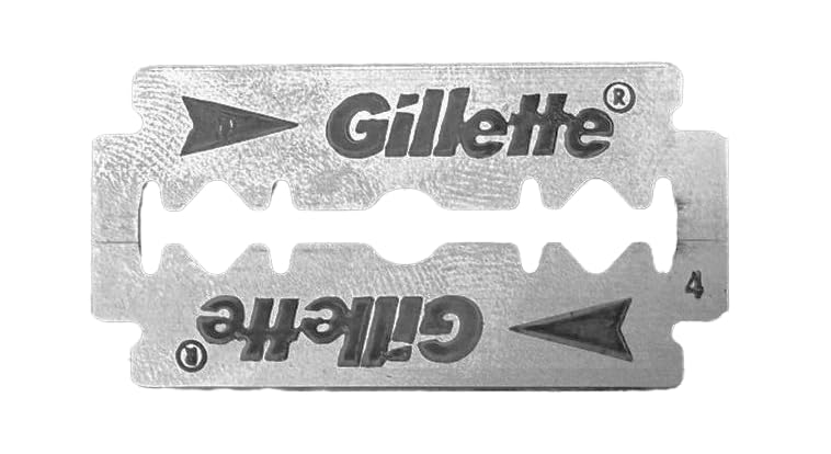 50 Gillette Platinum Double Edge Razor Blades - Image 4