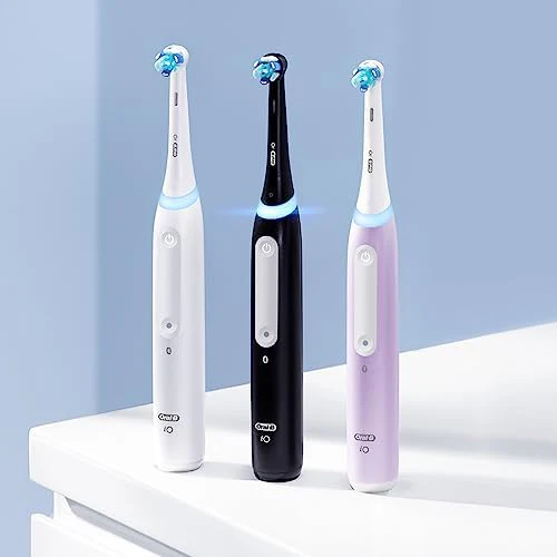 Oral-B iO Series 4 Electric Toothbrush with (1) Brush Head, Rechargeable, ICY Blue - Image 5