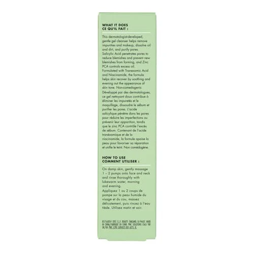 e.l.f. SKIN Blemish Breakthrough Clarifying Cleanser, Gel Cleanser For Removing Makeup, Controlling Oil & Clarifying Pores, 1% Salicylic Acid - Image 2