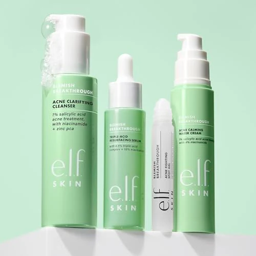 e.l.f. SKIN Blemish Breakthrough Clarifying Cleanser, Gel Cleanser For Removing Makeup, Controlling Oil & Clarifying Pores, 1% Salicylic Acid - Image 4