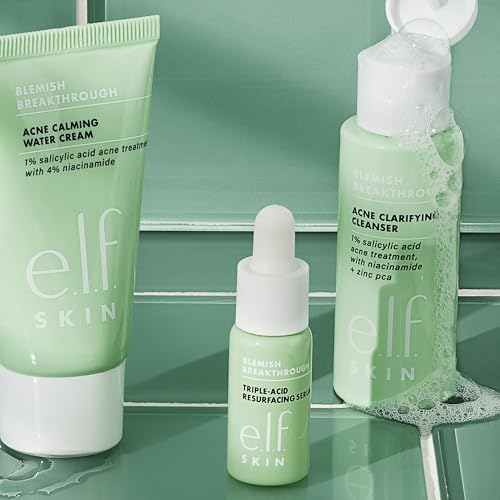 e.l.f. SKIN Blemish Breakthrough Blemish Control Basics Kit, Travel-Size Acne Skincare Routine, Cleanser, Serum & Moisturizer, Vegan & Cruelty-Free - Image 6
