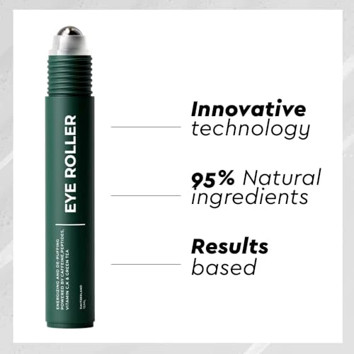 Wolf Project Under Eye Roller - Korean Beauty, with Caffeine, Vitamin C and Peptides - Energizing Serum for Dark Circles and Puffiness, Fine Lines, Wrinkles - Gel-Based Brightening Cream - Image 6