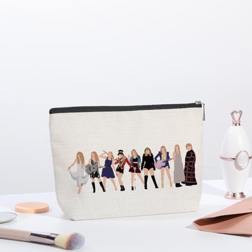 Music Lover Gifts for Women, Album Inspired Gift, Song Lovers Gift, Makeup Bag Gifts for Mom Daughter Sister Friend BFF Girls, Singer's Merchandise, Travel Toiletry Makeup Organizer Zipper Pouch - Image 5