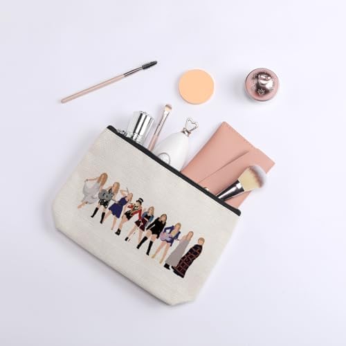 Music Lover Gifts for Women, Album Inspired Gift, Song Lovers Gift, Makeup Bag Gifts for Mom Daughter Sister Friend BFF Girls, Singer's Merchandise, Travel Toiletry Makeup Organizer Zipper Pouch - Image 6