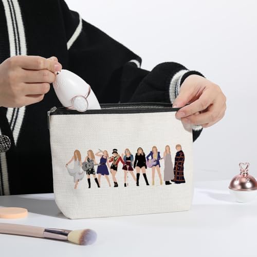 Music Lover Gifts for Women, Album Inspired Gift, Song Lovers Gift, Makeup Bag Gifts for Mom Daughter Sister Friend BFF Girls, Singer's Merchandise, Travel Toiletry Makeup Organizer Zipper Pouch - Image 7