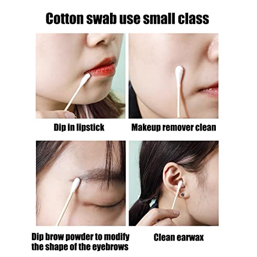 Thick Cotton Swabs,XL Size Natural Bamboo Cotton Buds 3 pack - Image 6