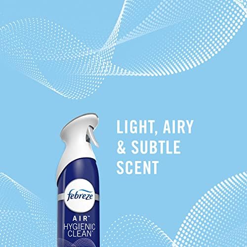 Febreze Air Freshener, Air Effects Hygienic Air Cleaning Spray, Clean Splash Scent, 8.8 Oz. Aerosol Can (Pack of 3) - Image 7