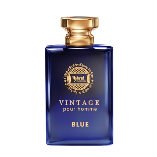 Hybrid & Company Vintage Blue Men’s Classic Scent Perfume Eau De Toilette Spray 100 ML - Image 3