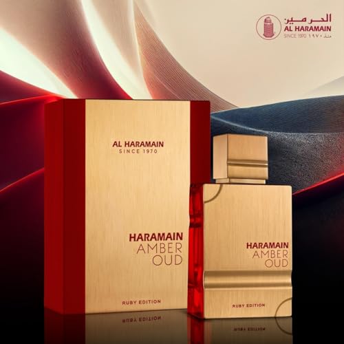 Al Haramain Amber Oud Ruby Edition - Arabian Perfume for Women and Men - Unisex Amber Perfume - Long Lasting Perfume for Men and Women - 2 oz - Image 5