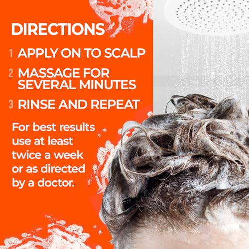 Medicasp Coal Tar Gel Anti Dandruff Shampoo, Treats Seborrheic Dermatitis & Psoriasis, Formulated for Dry, Flaky & Itchy Scalp Treatment, for Women & Men, 6 Ounce (Pack of 2) - Image 7