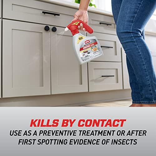 Ortho Home Defense Max Indoor Insect Barrier with Battery-Powered Sprayer, Kills Ants, Roaches, Spiders, Fleas and Ticks, 1.5 L. - Image 8