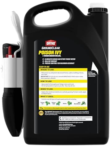 Ortho GroundClear Poison Ivy and Tough Brush Killer3 with Comfort Wand, Ready-To-Use Weed Killer with Results in 1 Hour, 1 gal. - Image 3