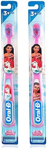 Oral-B Princess Toothbrush for Little Girls, Children 3+, Extra Soft (Characters Vary) - Pack of 4 - Image 2
