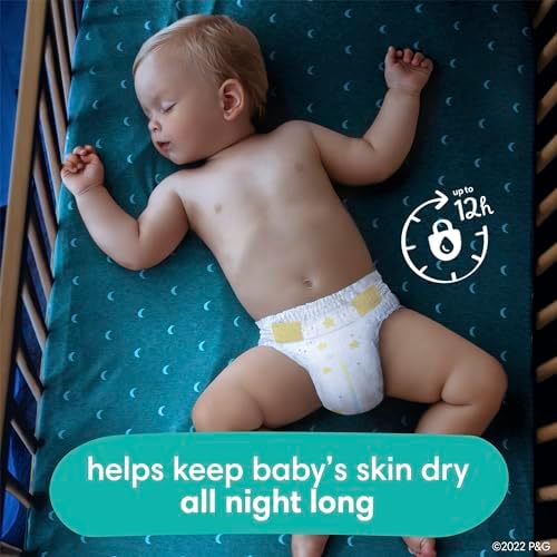 Pampers Swaddlers Overnights Diapers - Size 7, 36 Count, Disposable Baby Diapers, Night Time Skin Protection - Image 5