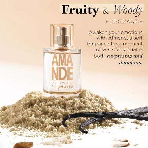 SOLINOTES Almond Perfume for Women - Eau De Parfum | Delicate Floral and Soothing Scent - Made in France - Vegan - 1.7 fl.oz - Image 3