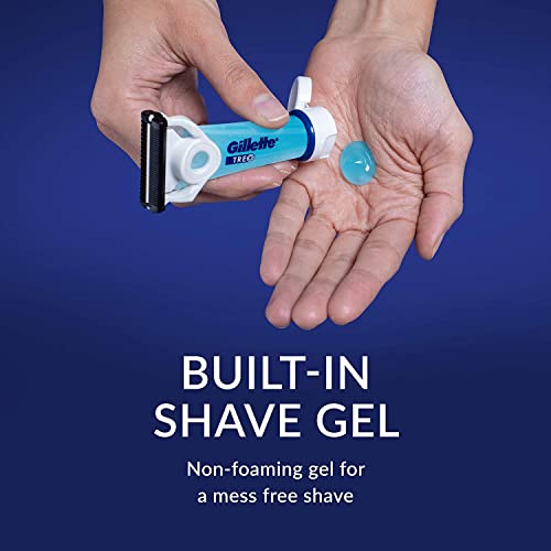 Gillette TREO Razor - Disposable Razors With Built-in Shave Gel, Great for Caregivers (Pack of 30) - Image 6