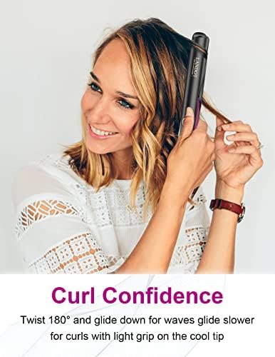 LANDOT Hair Straightener and Curler 2 in 1 - Twist Straightening Curling Iron Combo - Flat Iron Curling Iron in One for Curl Wave Straighten Hair - Image 2