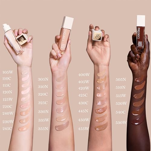 Lancôme Teint Idôle Ultra Wear Care & Glow Foundation for Up to 24H Healthy Glow - SPF27 - Medium Buildable Coverage & Natural Glow Finish - Image 4