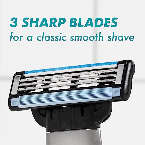 Gillette Mach3 Men's Razor Handle + 5 Blade Refills - Image 6
