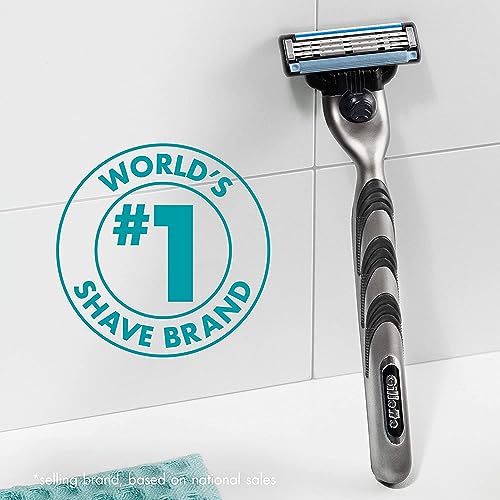 Gillette Mach3 Men's Razor Handle + 5 Blade Refills - Image 7