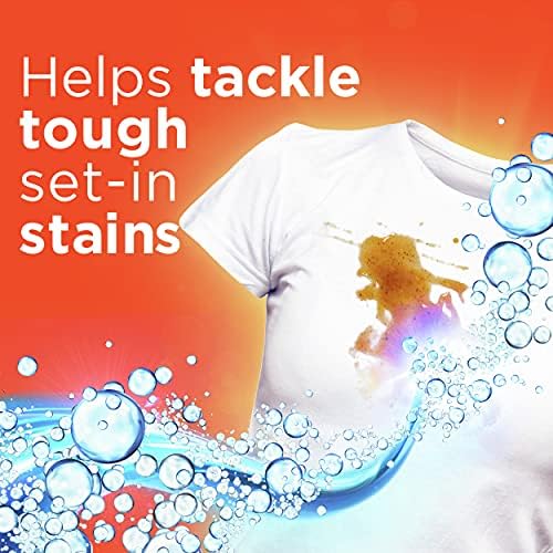 Tide PODS Liquid Laundry Detergent Soap Pacs, 4-n-1 Ultra Oxi, HE Compatible, Built in Pre-treater for Stains, 57 Count - Image 4