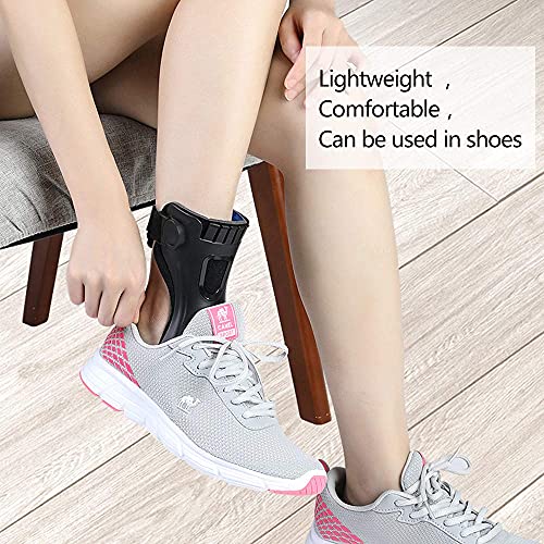 Drop Foot Brace Orthosis AFO AFOs Ankle Brace Support With Comfortable Inflatable Airbag for Hemiplegia Stroke Shoes Walking (Right foot, Small) - Image 2