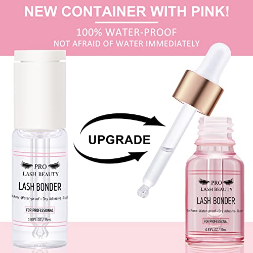 Lash Bonder for Eyelash Extensions Super Bonder Glue Accelerator with 10Pcs cotton swab Lash Extension Sealant Longer Retention Waterproof Oil-proof Special Dropper design for Dose Control(Aloe,15ml) - Image 7