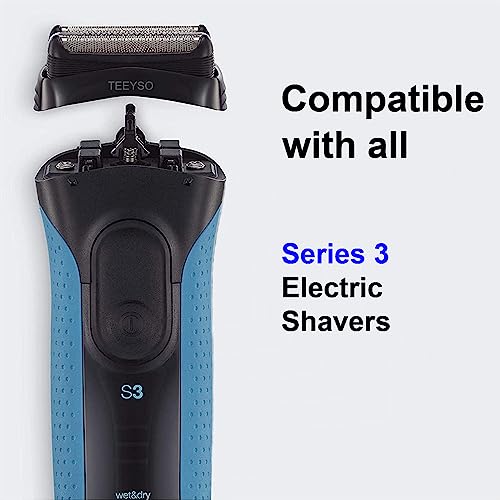 32B Series 3 Replacement Head for Braun ProSkin Electric Shaver, Compatible with Braun Foil Shaver 3000s 3010s 3020s 3030s 3040s 3050cc 3070cc 3080s 3090cc 320 330 340 350cc (1 Pack) - Image 2