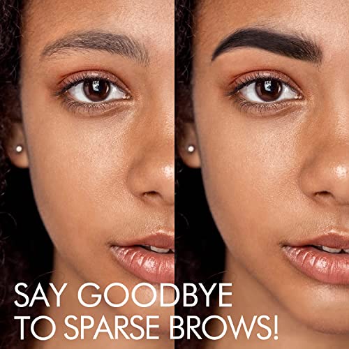 iMethod Eyebrow Stamp and Eyebrow Stencil Kit - Eye Brow Stamping Kit, Brow Stamp Kit, Brow Stencil and Stamp Kit, Brow Trio Eyebrow Kit, Perfect Bushy Eyebrows, Medium Brown - Image 2