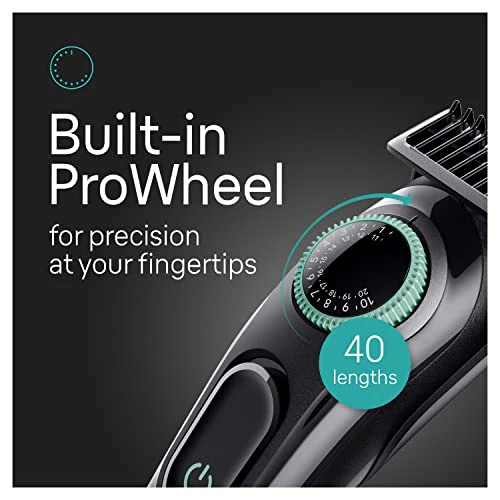 Braun All-In-One Style Kit Series 3 3450, 5-in-1 Trimmer for Men with Beard Trimmer, Ear & Nose Trimmer, Hair Clippers & More, Ultra-Sharp Blade, 40 Length Settings and Washable - Image 6