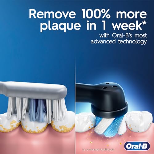 Oral-B iO3 Electric Toothbrush (1) with (1) Ultimate Clean Brush Head and (1) Charger - Image 2