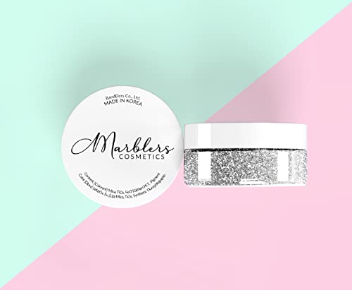 MARBLERS Cosmetic Grade Fine Glitter 5-Pack [Gold Feeling] 0.90oz (25g) | Non-Toxic | Vegan | Cruelty-Free | Eyeshadow, Nail Polish, Nail Art | Festival, Rave & Party Makeup | Body & Face - Image 4