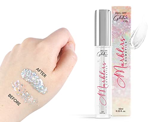 MARBLERS Cosmetic Grade Fine Glitter 5-Pack [Gold Feeling] 0.90oz (25g) | Non-Toxic | Vegan | Cruelty-Free | Eyeshadow, Nail Polish, Nail Art | Festival, Rave & Party Makeup | Body & Face - Image 5