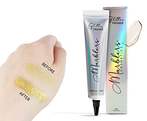 MARBLERS Cosmetic Grade Fine Glitter 5-Pack [Gold Feeling] 0.90oz (25g) | Non-Toxic | Vegan | Cruelty-Free | Eyeshadow, Nail Polish, Nail Art | Festival, Rave & Party Makeup | Body & Face - Image 6