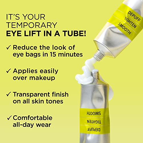 IT Cosmetics Bye Bye Under Eye Bags Treatment For Women & Men – Temporary Undereye Bag Reducer & Under Eye Corrector Depuffs, Tightens, Smooths & Reduces Look of Wrinkles & Fine Lines - 0.5 Fl. Oz - Image 3
