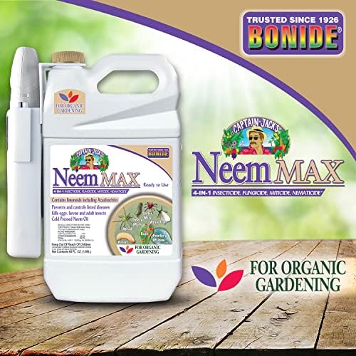 Bonide Captain Jack's 64 oz Neem Max Cold Pressed Neem Oil Spray for Indoor or Outdoor Plants & Organic Gardening - Image 7