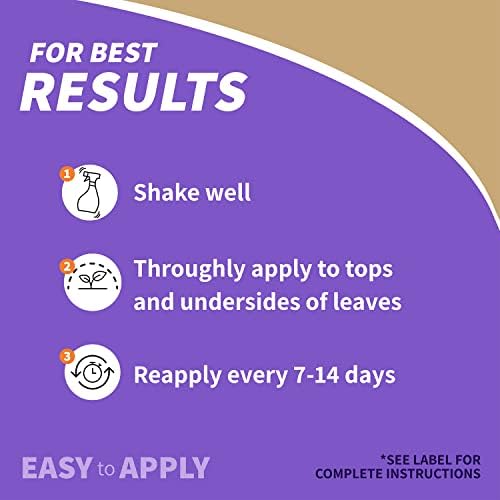 Bonide Captain Jack's Rose Rx 4-in-1 Insect & Disease Control, 32 oz Ready-to-Use Spray Neem Oil for Organic Gardening - Image 5