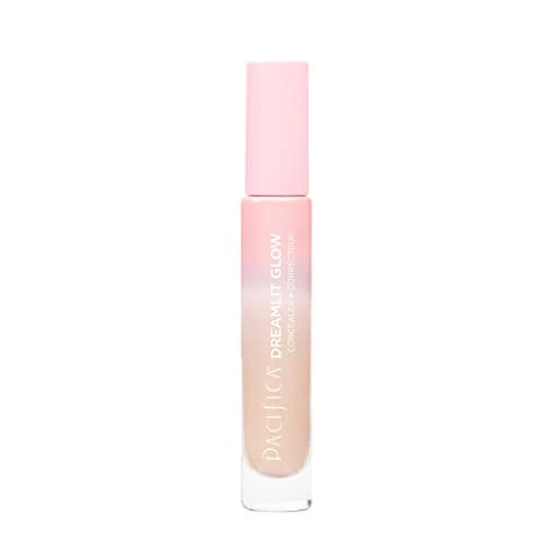 Pacifica Concealer – DreamLit Glow Full Coverage Concealer with Squalane for Dark Circles & Dark Spot Correction, Lightweight & Long-Lasting, Vegan & Cruelty-Free, Shade 11 (Light Beige) - Image 3