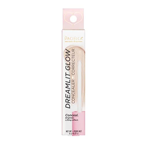 Pacifica Concealer – DreamLit Glow Full Coverage Concealer with Squalane for Dark Circles & Dark Spot Correction, Lightweight & Long-Lasting, Vegan & Cruelty-Free, Shade 11 (Light Beige) - Image 5