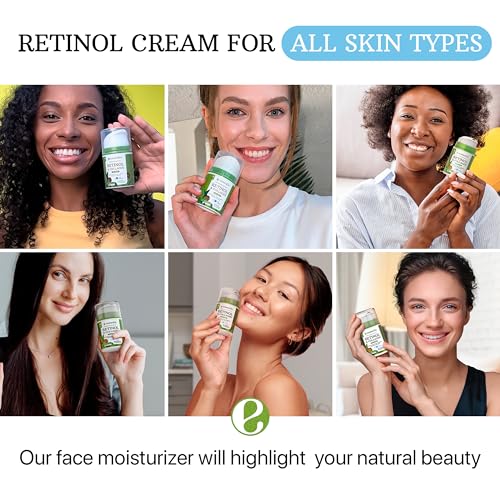 Retinol Cream for Face - Anti Aging Face Moistuirzer with Collagen & Hyaluronic Acid - Day & Night Face Cream for Women and Men - Image 6